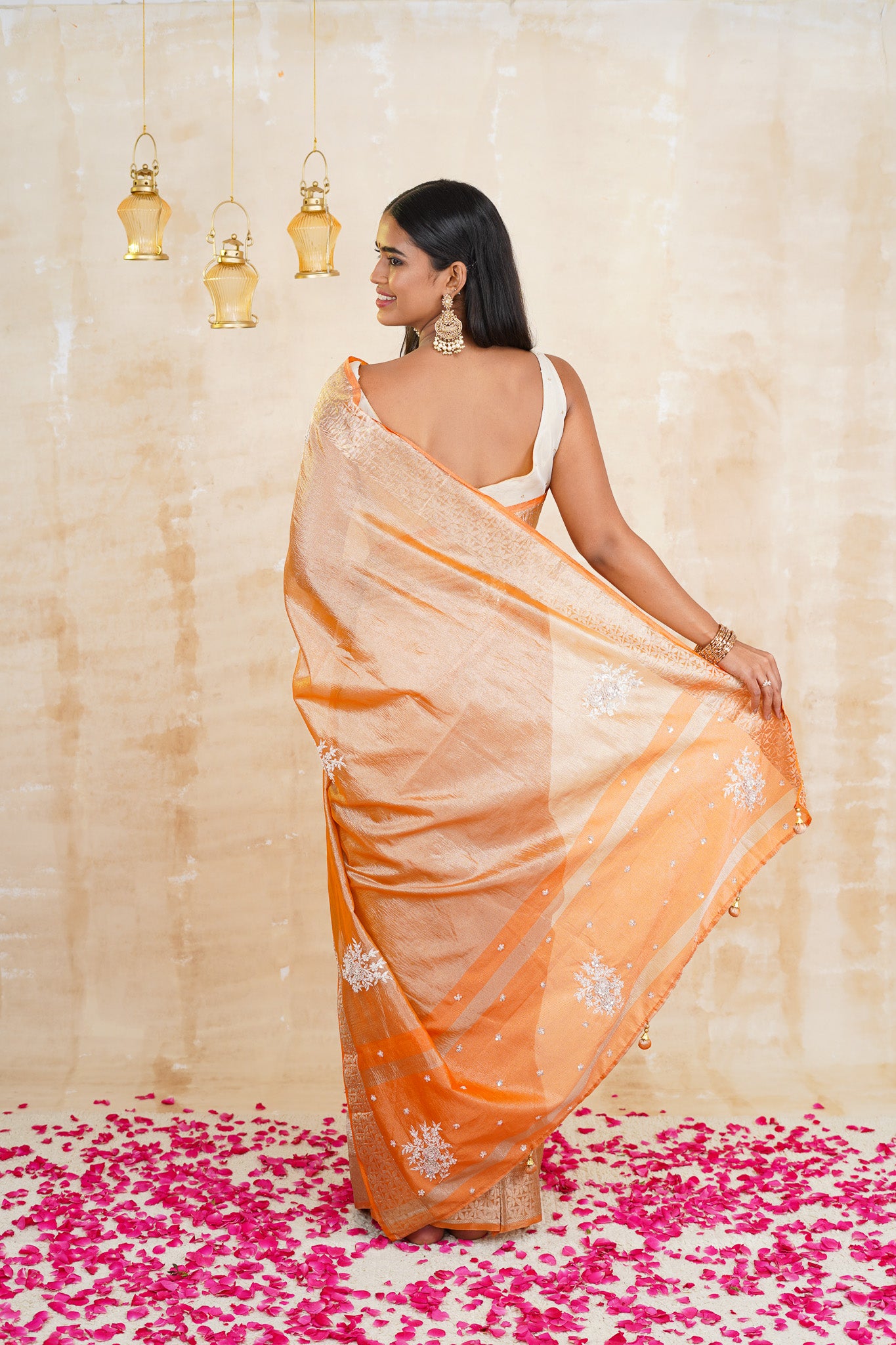 tissue sarees online