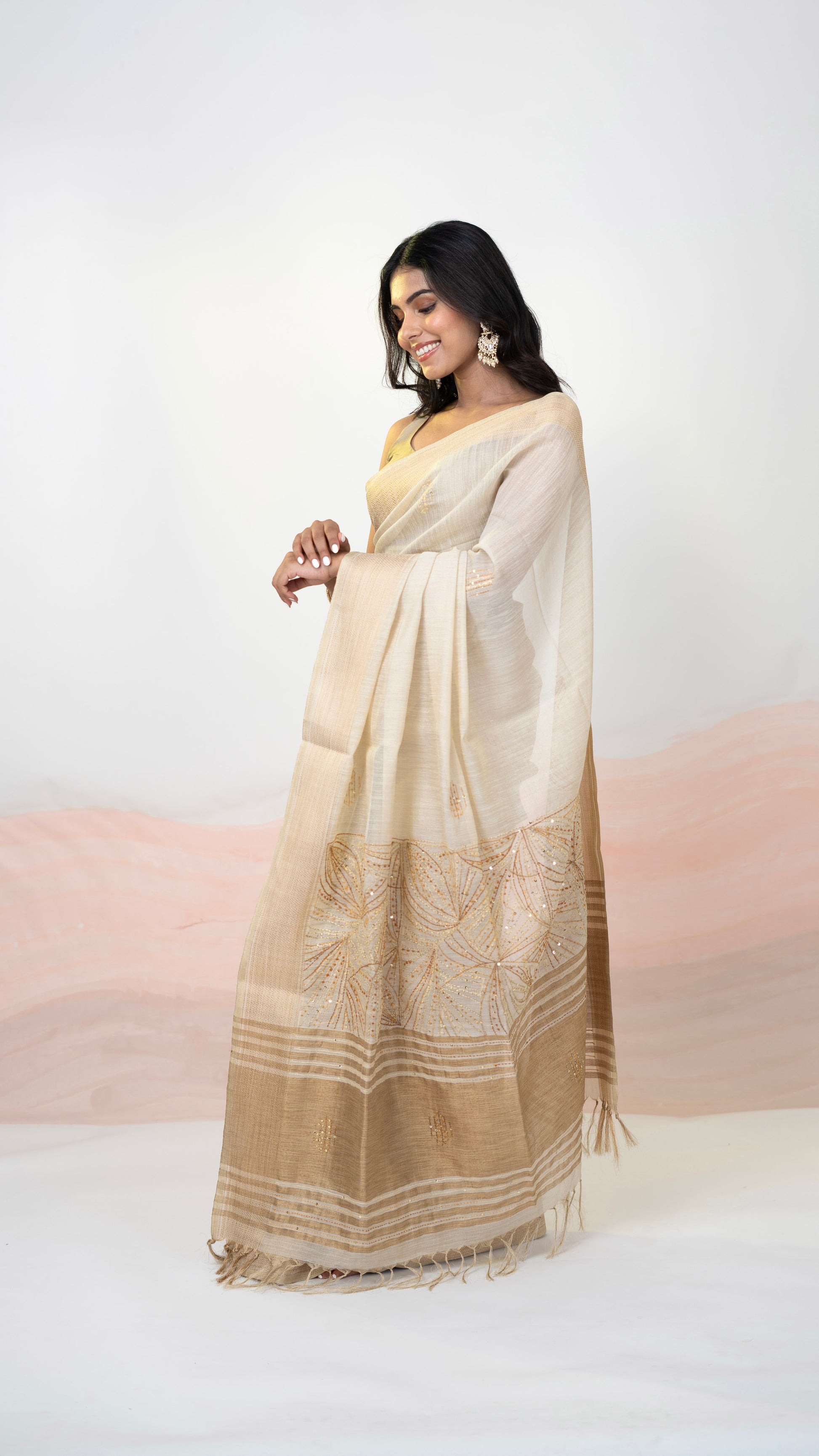 casual wear saree