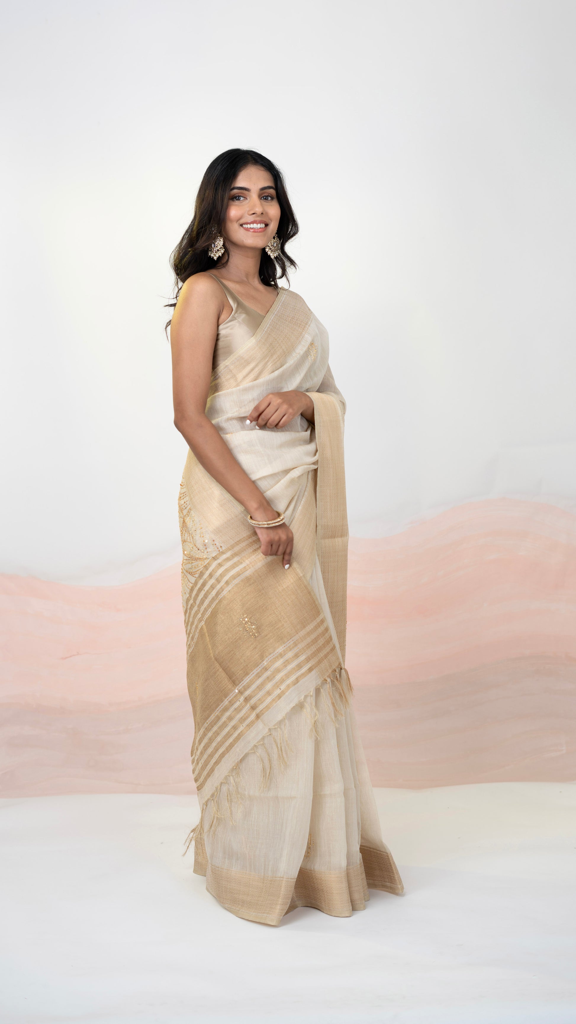 casual wear saree