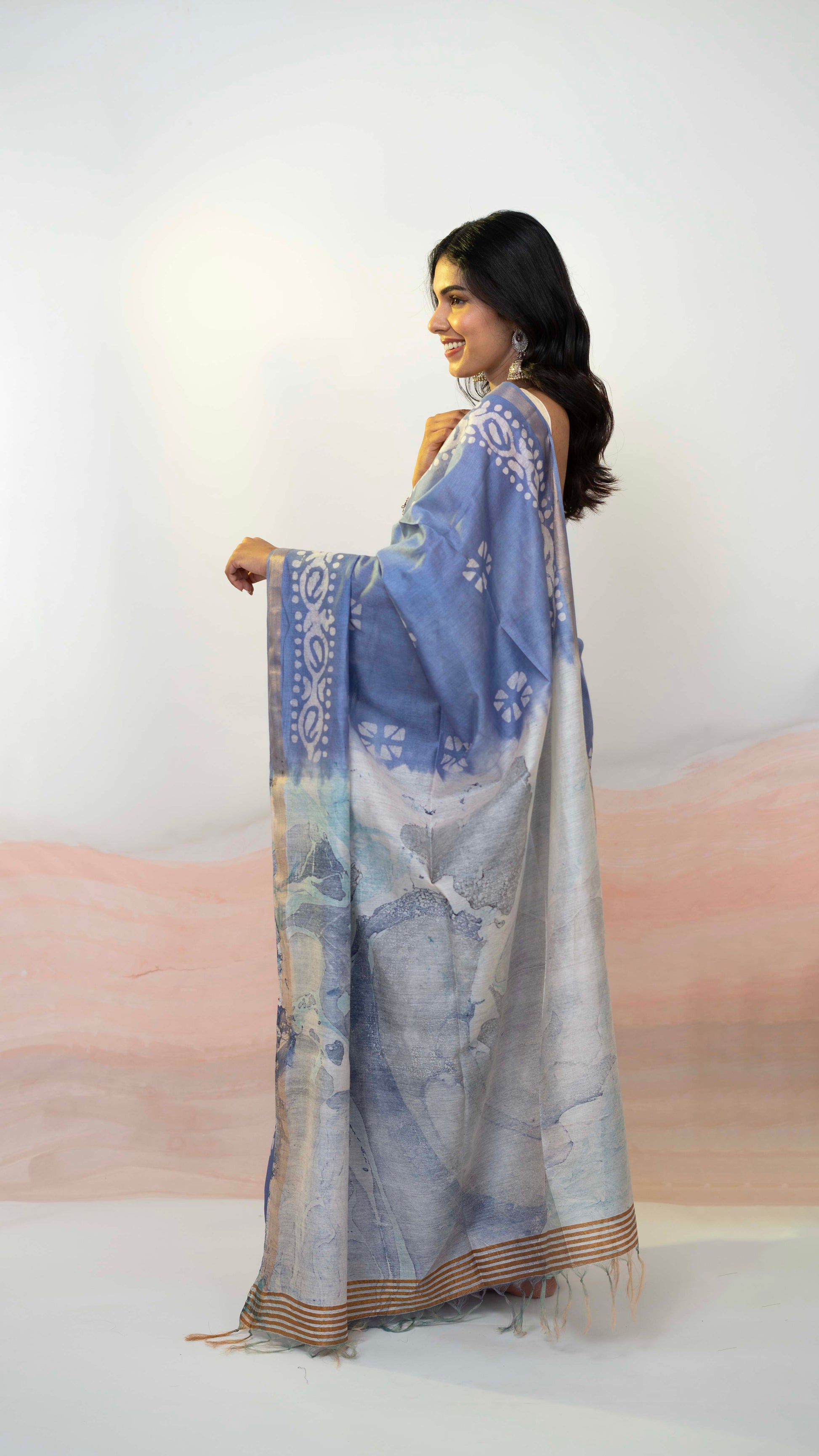 casual wear saree