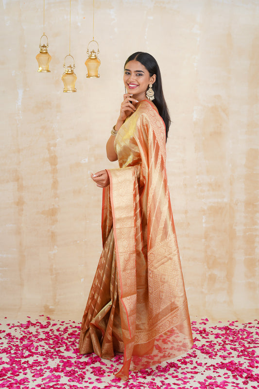 tissue sarees online