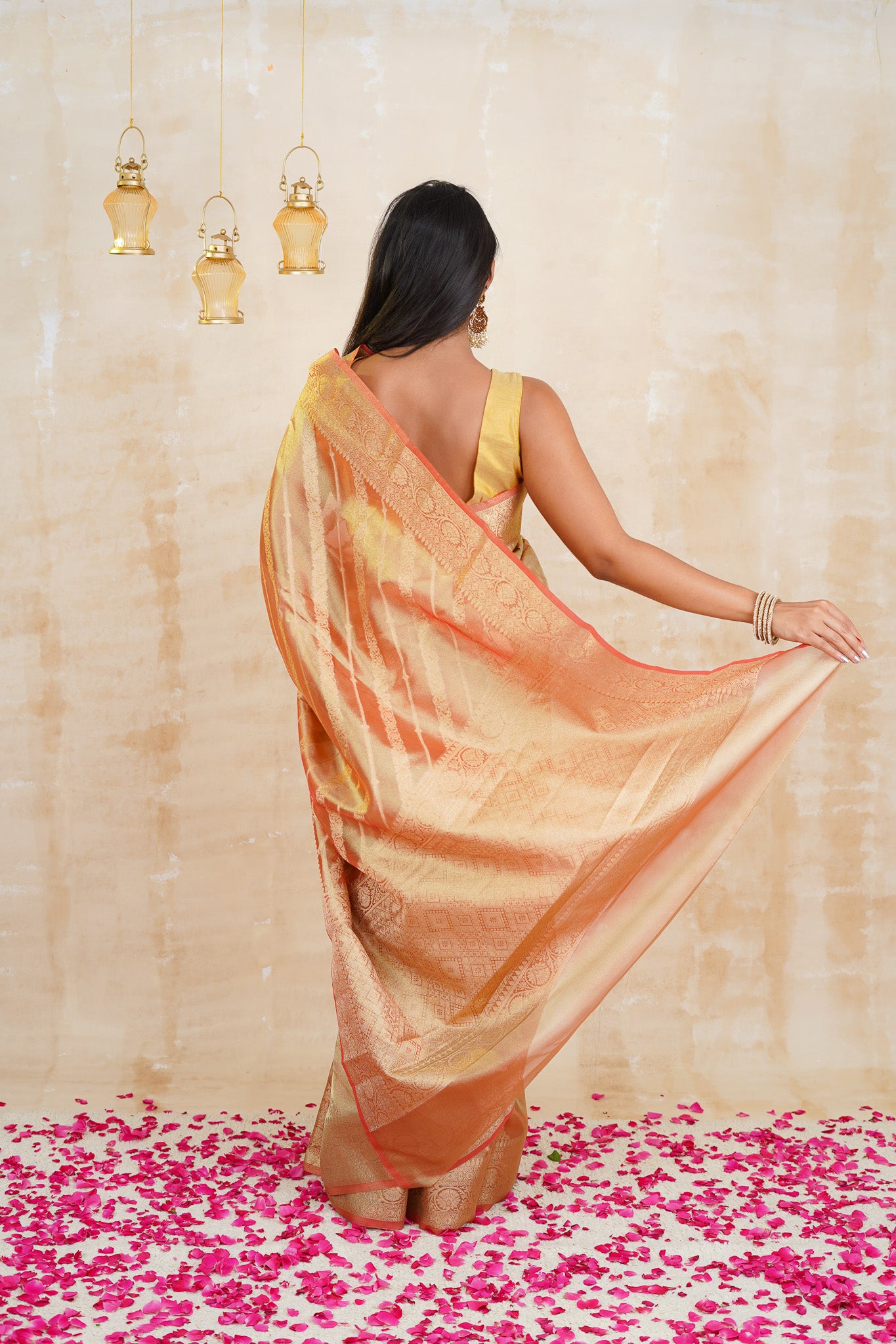 tissue sarees online