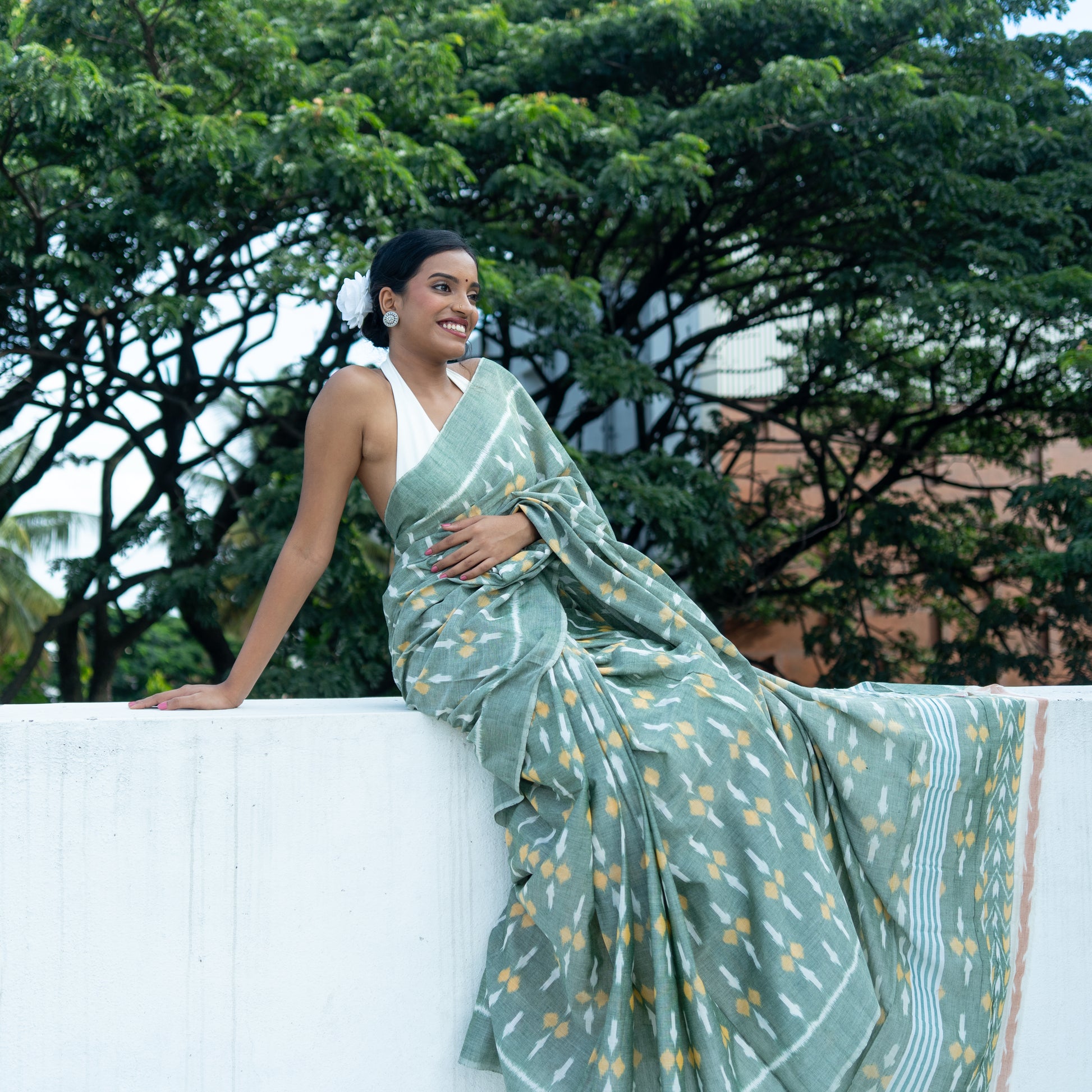 casual wear saree