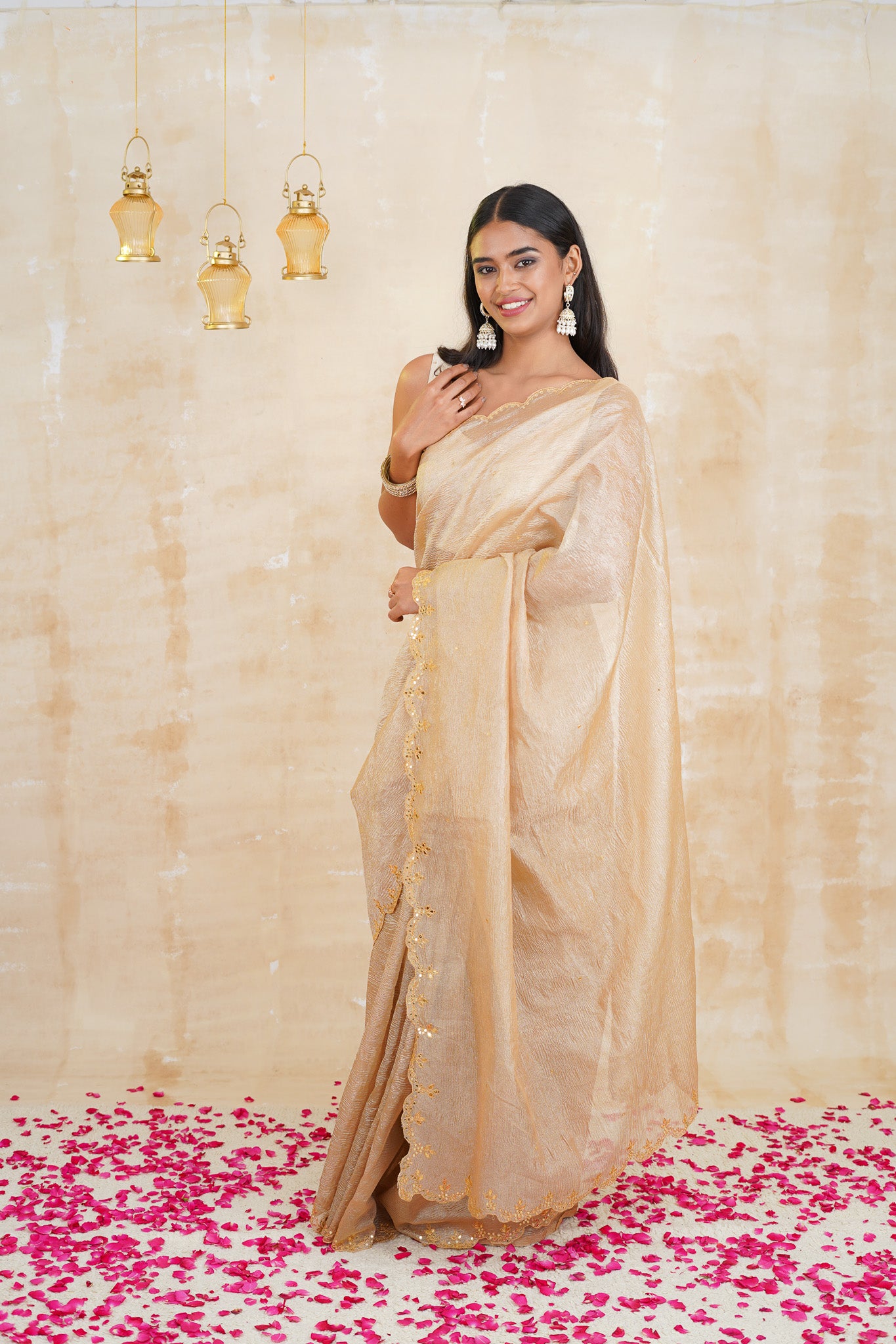 tissue sarees online