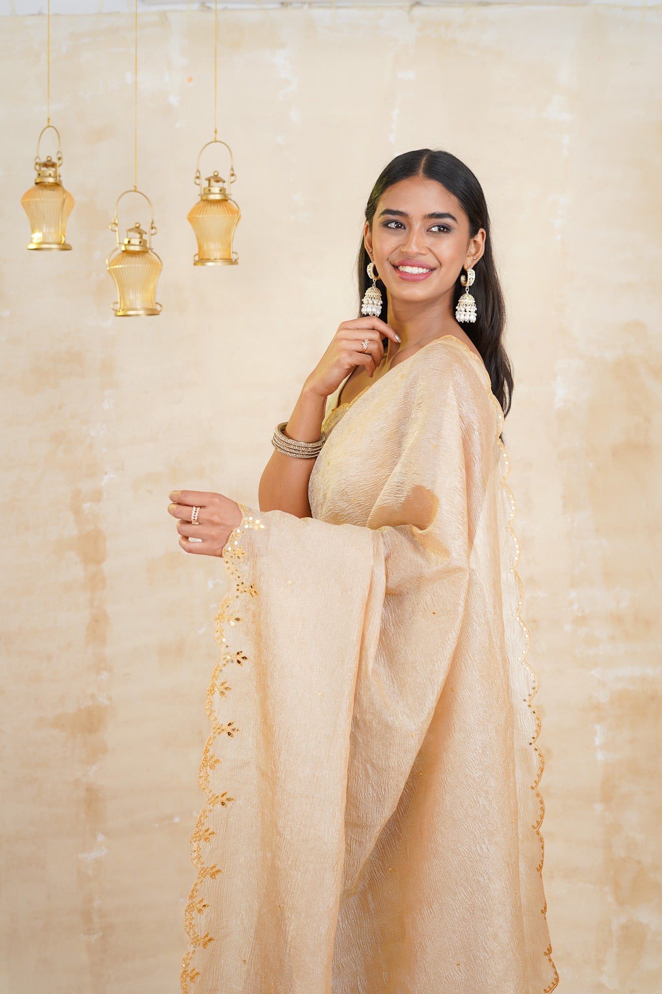 tissue sarees online