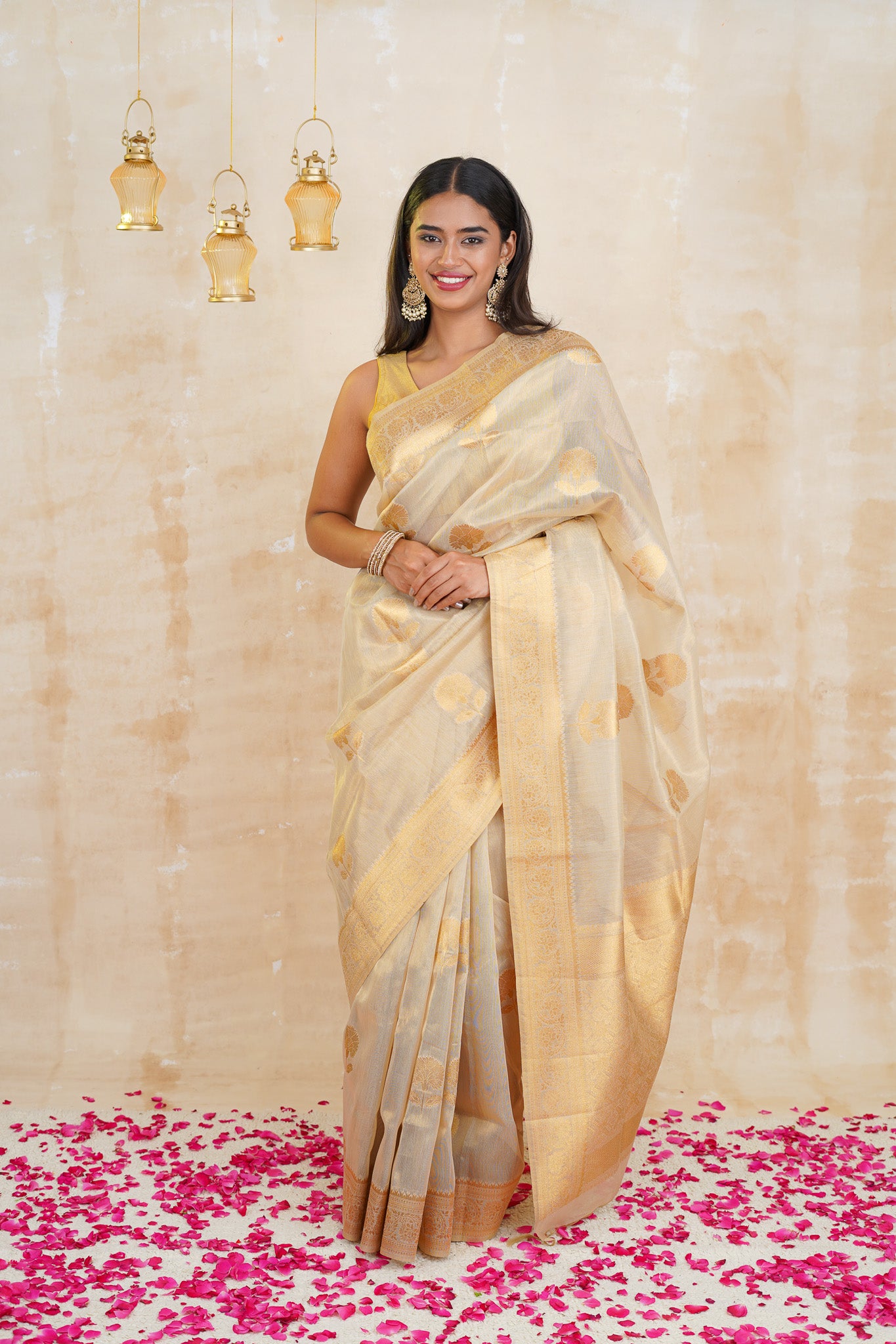 tissue sarees online