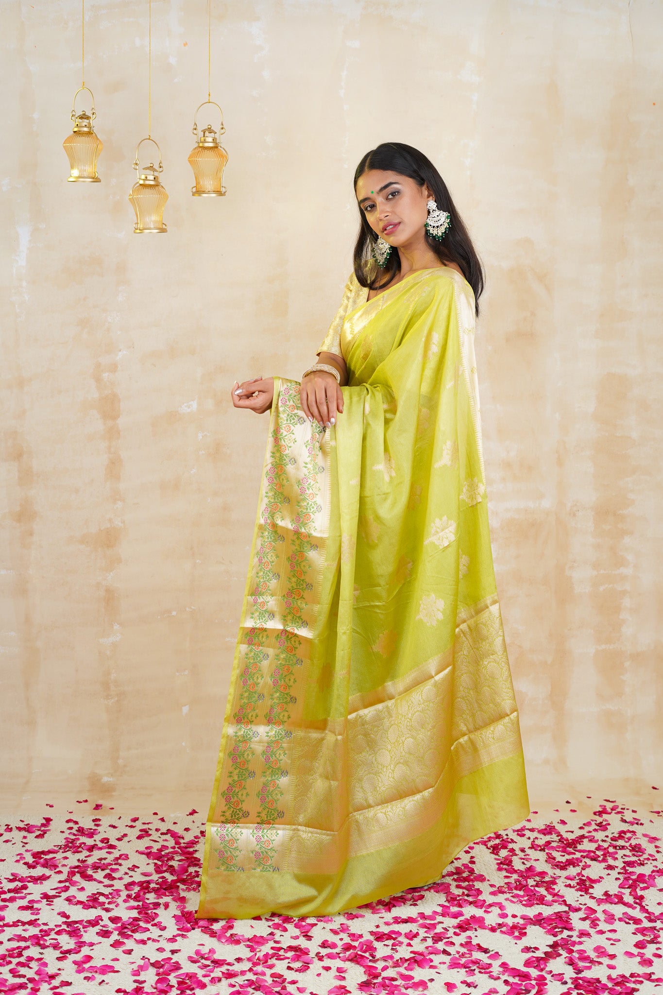 tissue sarees online