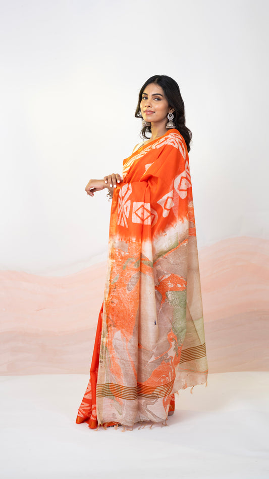 casual wear saree