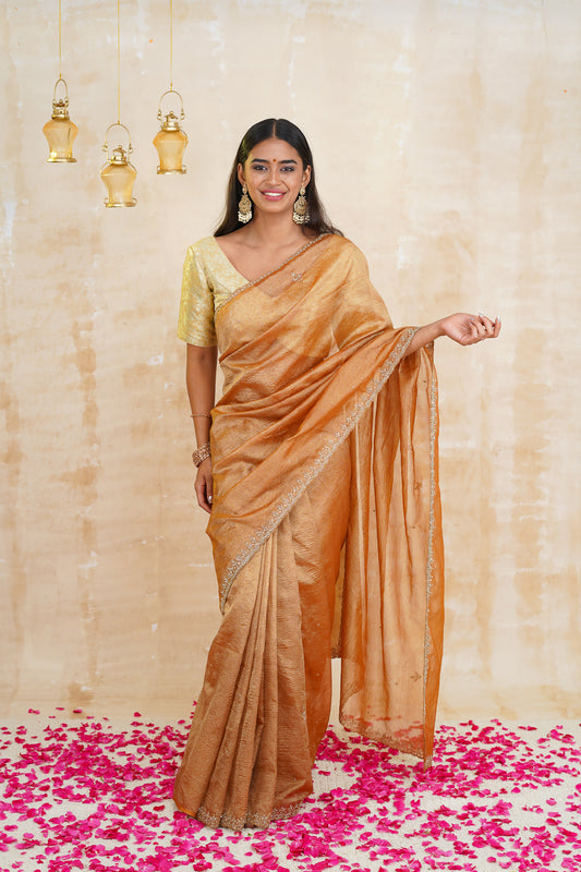tissue sarees online