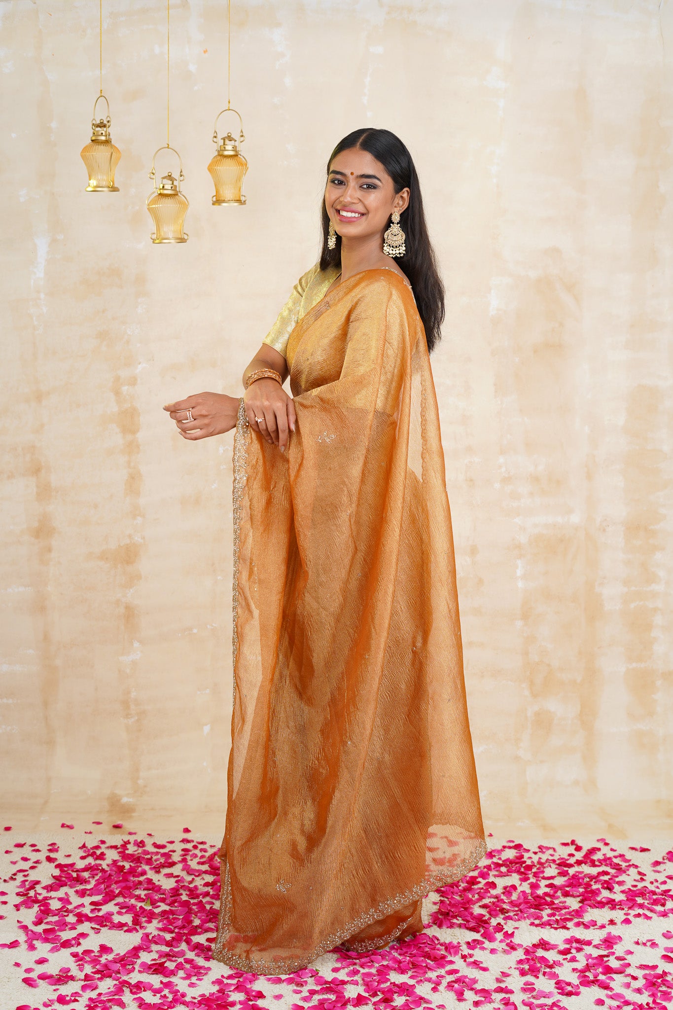tissue sarees online