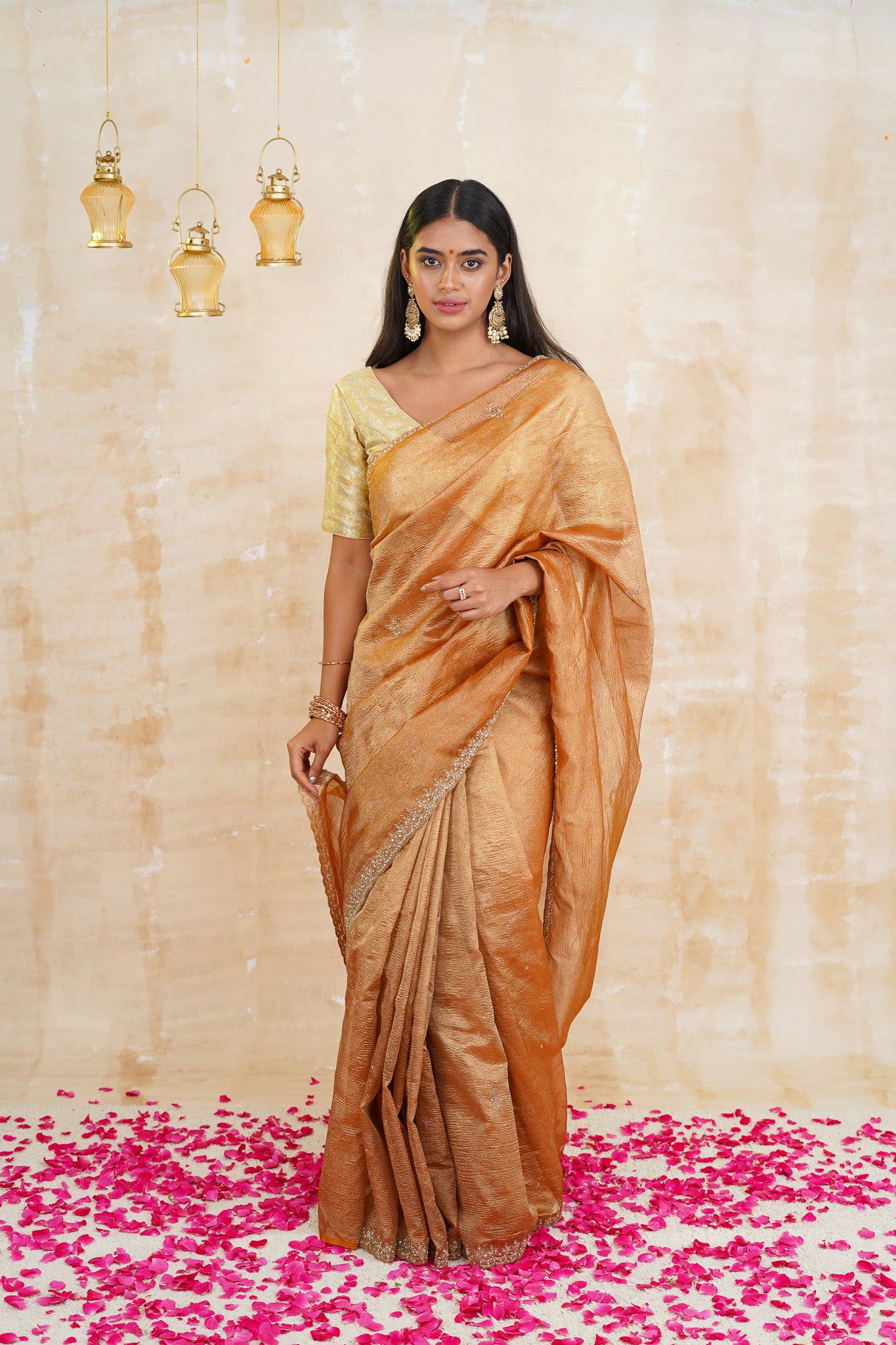 tissue sarees online