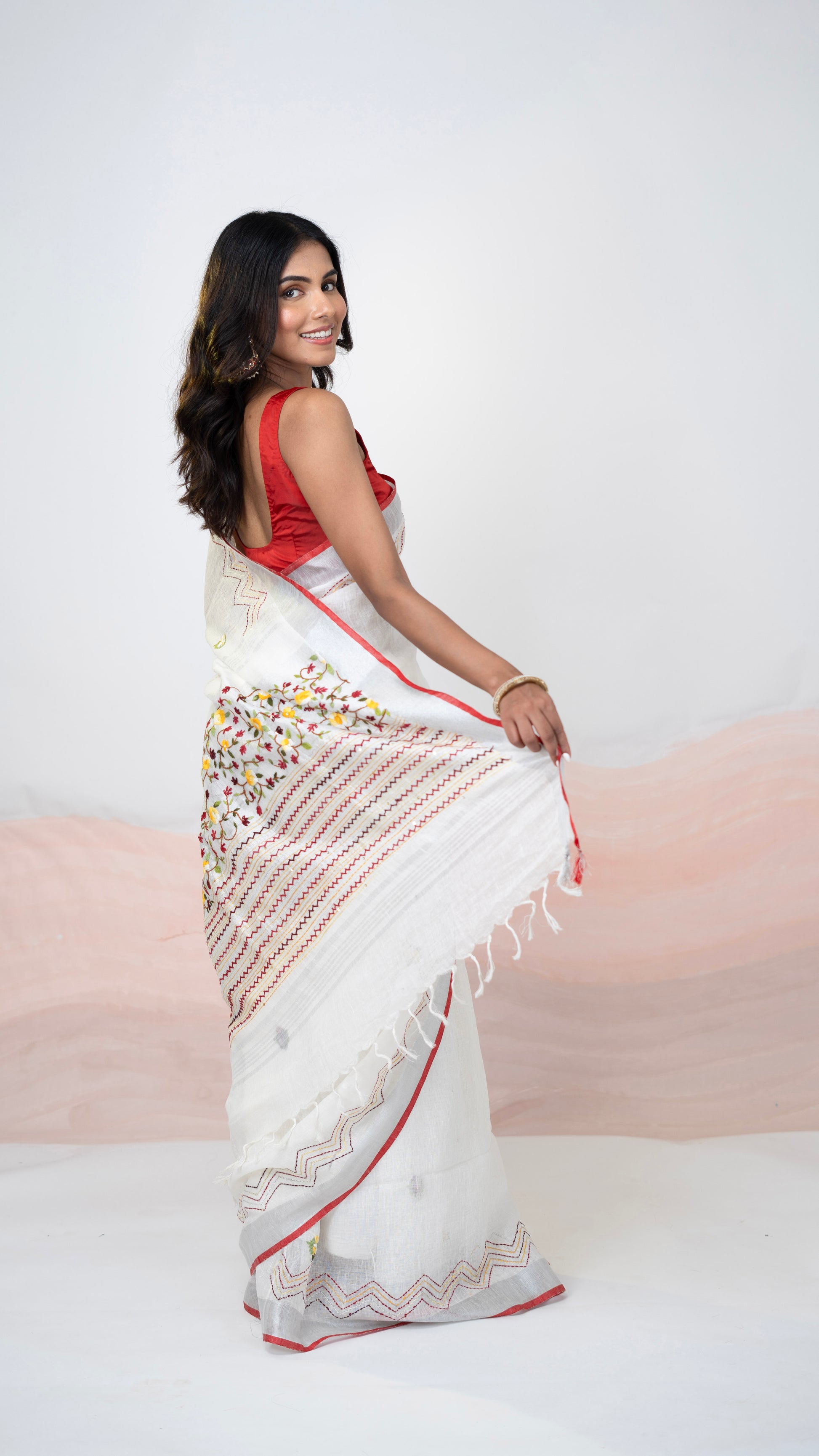 casual wear saree