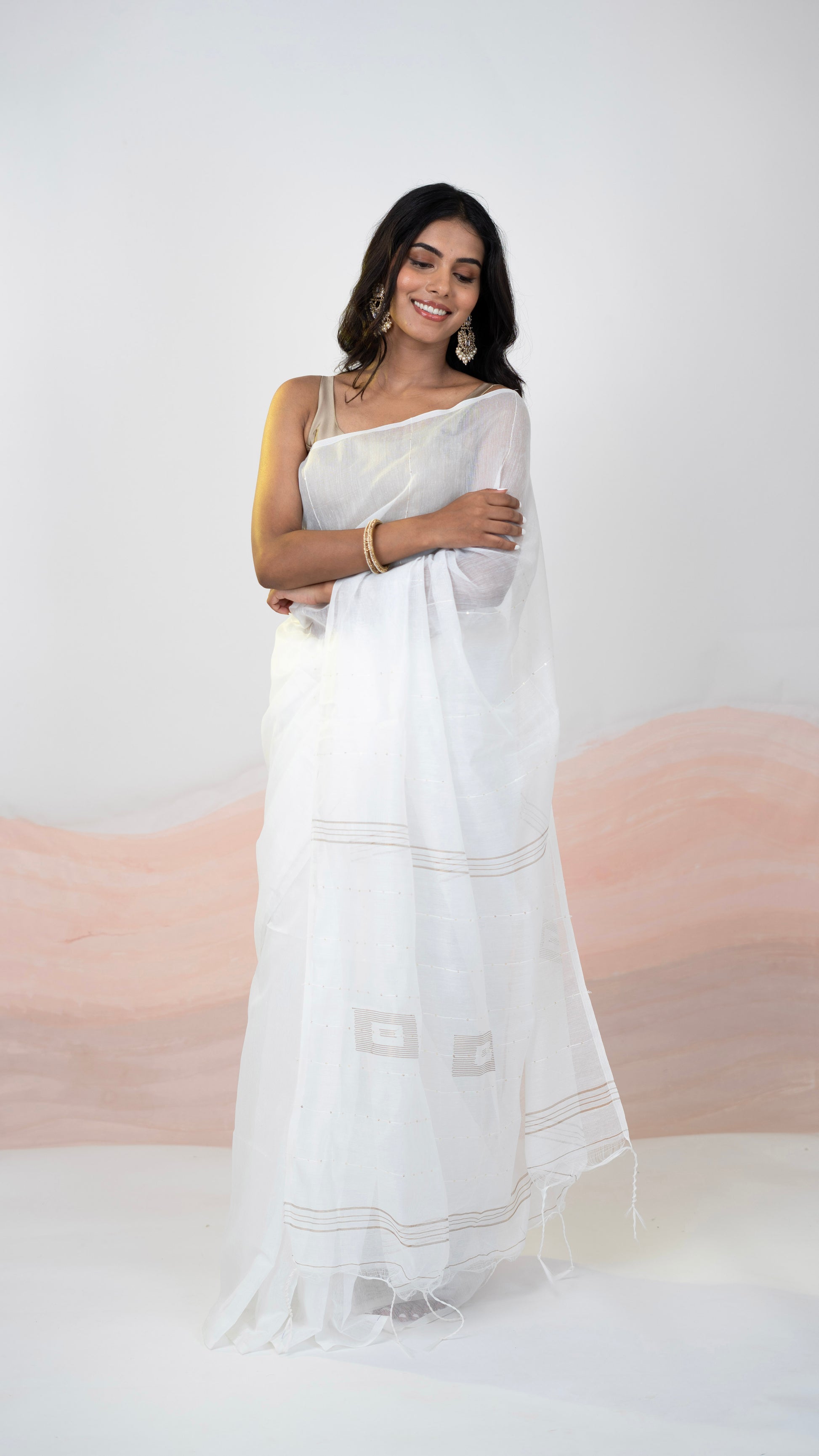 casual wear saree
