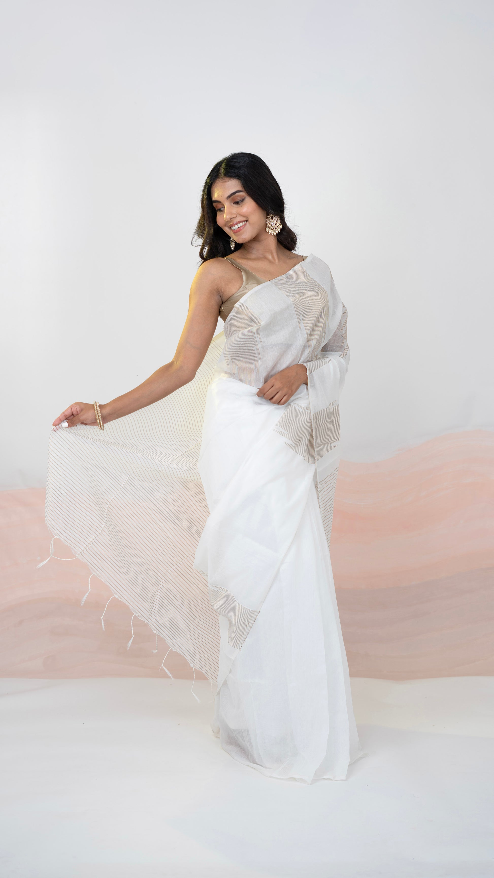 casual wear saree