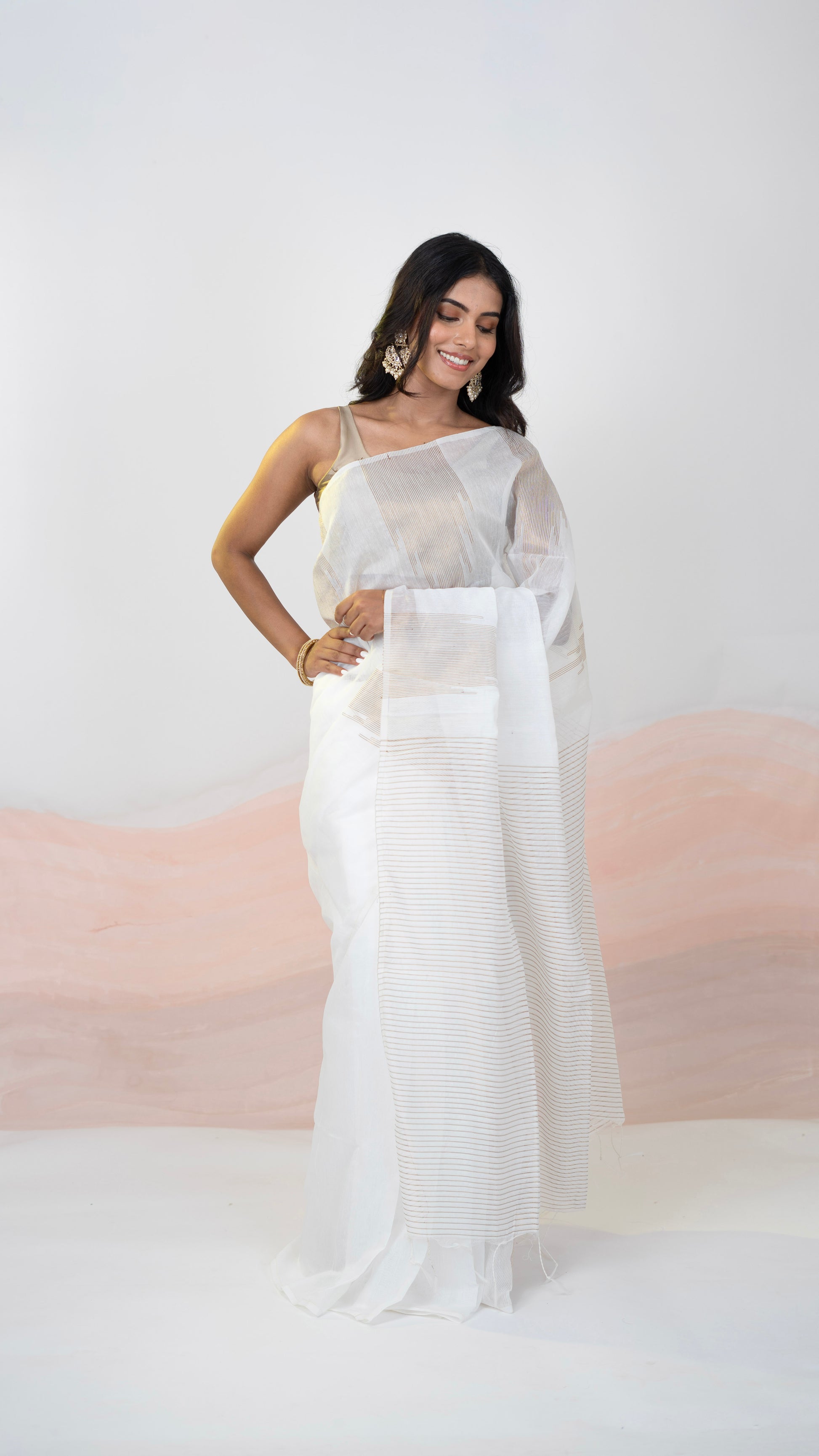 casual wear saree